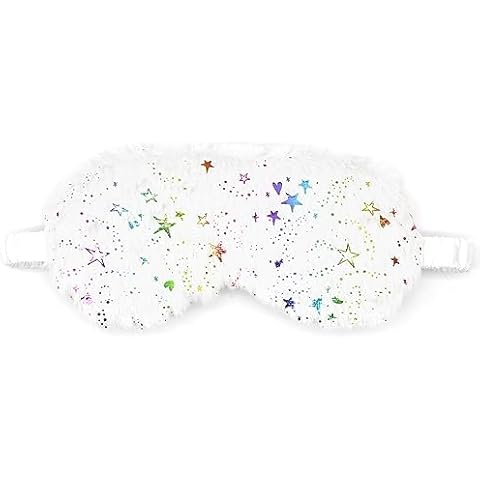 Cute Star Plush Sleep Mask for Travel Cover