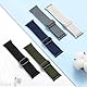 IMIVIO Sport Band Kompatibel mit Apple Watch Armband 44mm 46mm 45mm 49mm 42mm Damen Herren, Schmutzabweisend Nylon Elastisch Loop für iWatch Series 10 9 8 7 6 5 4 3 SE Ultra 2 1, Schwarz