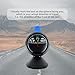 Alieemo Car Compass Ball, Dash Mount Adjustable Navigation Hiking Direction Pointing Guide Ball with Bottom Stick, Clear Readings, Easy to Install, Universal Car Accessories for Boat Car Truck SUV