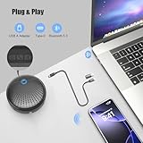 BALILA Conference Speaker with 10 Wireless Mics, Conference Microphone 360° Voice Pick up& Noise Reduction, Plug and Play USB Speakerphone Compatible with Leading Software (CM900) - Image 9