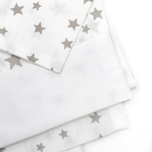 Miniatura 9 de Ti Tin Conjunto De Sábanas Para Minicuna De 50x80 Pack De 3 Piezas Encimera Bajera Ajustable Con Elásticos Funda Almohada Ropa Para Cuna Popelín 100 Algodón