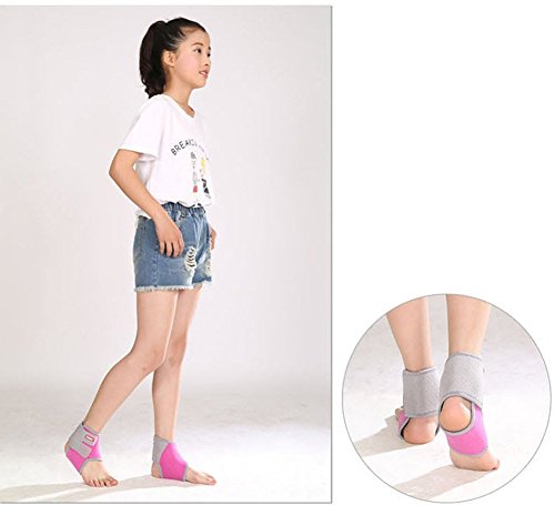 Kids Ankle Support Breathable Ankle Brace Girls Boys Ankle Tendon Compression Brace Ankle Strap Neoprene Adjustable Sport Running Basketball Dancing Cycling Skating Ankle Brace Protector Guard #TOP1