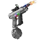 Electric Water Guns for Adults & Kids,Realistic Automatic Water Gun with 26-32 FT Long Range,800ml Large Water Tank,Splash-Resistant Design,Summer Outdoor Pool Beach Toy for Backyard Games(Black)