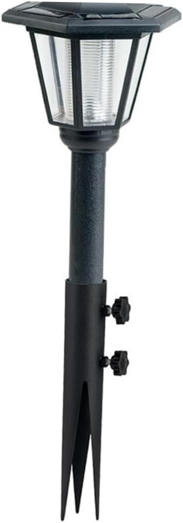 Toyvian 4Pcs Metal Ground Stakes for Outdoor Garden Lights Durable Lawn Light Stakes Sturdy Landscape Lighting Support for Christmas and Solar Pathway Lights