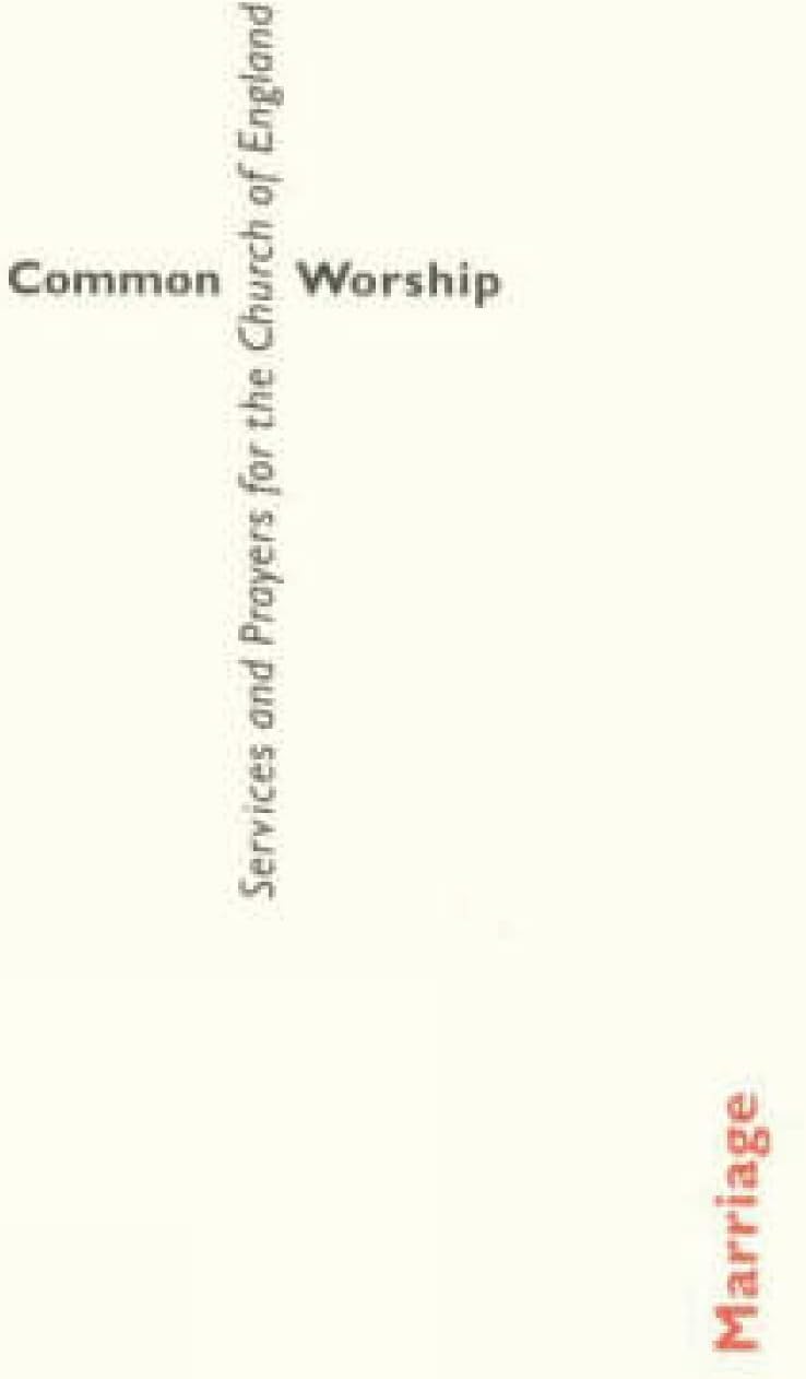 Common Worship: Marriage Booklet (Common Worship: Services and Prayers for the Church of England) Paperback – 31 Mar. 2014