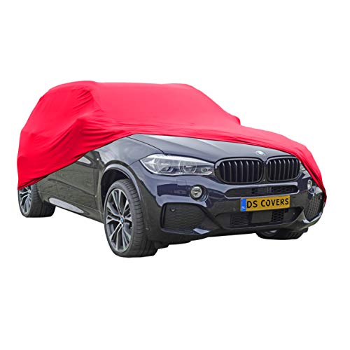 DS Covers BOXX SUV Housse pour Voiture d'intérieur - Rouge - XL