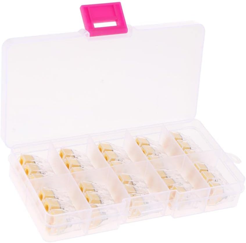 Vse-102ah Universal Cable Connector 400V Clear Plug-in 4 Conductors 30 / Box