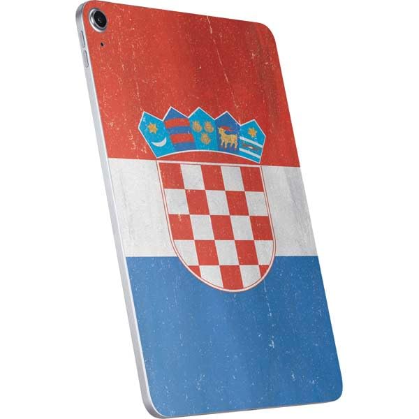 Skinit Decal Tablet Skin Compatible with iPad 11th Gen (2025) - Croatia Flag Distressed Design