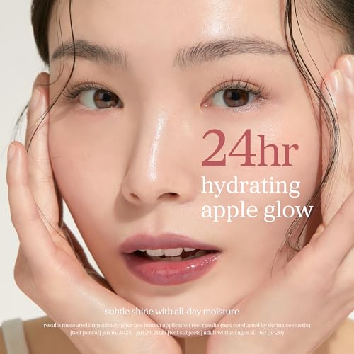 Image of NOONI Korean Lip Oil - Applecranberry | Long-Lasting, Moisturizing, Plumping, Revitalizing for Dry Lips, Waterproof, No Peel Off, Hydrating Lip Stain, Stocking Stuffers Gifts For Teen Girls 0.12 FL Oz