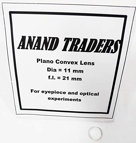 Image of 11mm plano convex lens with 21mm focal length for DIY telescope eyepiece
