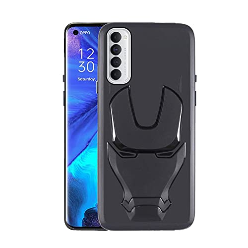 VIDO 3D Iron Man Avengers Back Case Cover for Oppo Reno 4 Pro (B09FZC958X) Amazon Price History, Amazon Price Tracker
