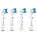 Produktbild HealthAZ Oral B kompatible elektrische Zahnbürstenköpfe Aufsteckbürsten HealthAZ für Braun Oral B Zahnbürstenkopf Ersatz Precision Clean 4er Pack