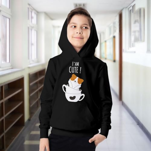 I'm Cute Kids' Hoodie Ideas for Kid - Animal Lover Clothing3