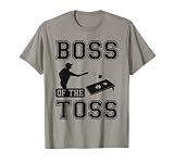 Boss Of The Toss Cornhole Game Tailgating Cornholer T-Shirt T-Shirt