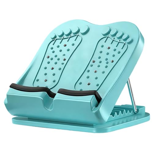 Planche inclinée pour mollets pliable et rampe d'étirement cheville réglable