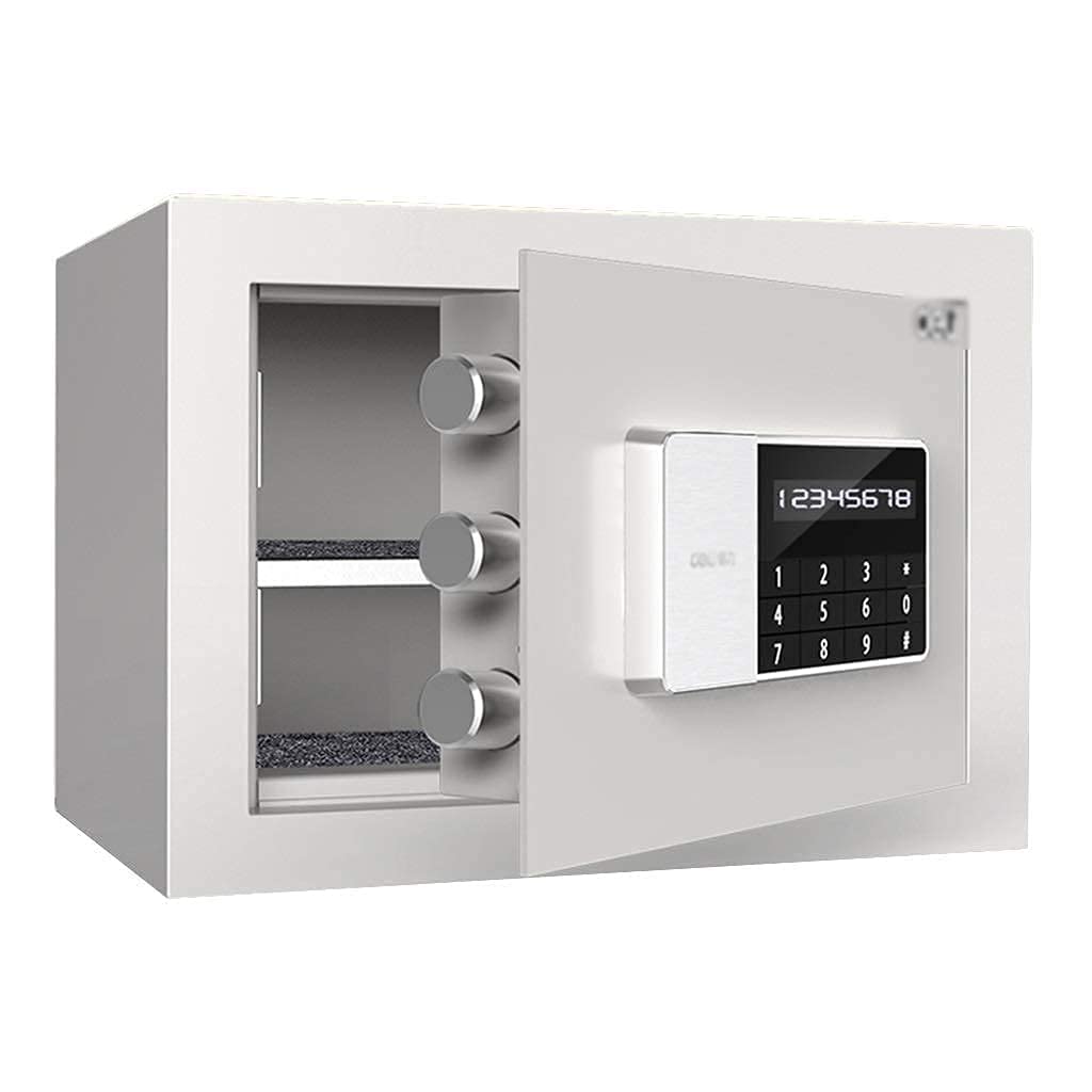 Caja Fuerte De Alta Seguridad, Cajas Fuertes De Gabinete Seguro, Caja De Efectivo Con Contraseña Electrónica De Acero, Caja De Almacenamiento De Documentos Importantes Antirrobo De Oficina, Cajas