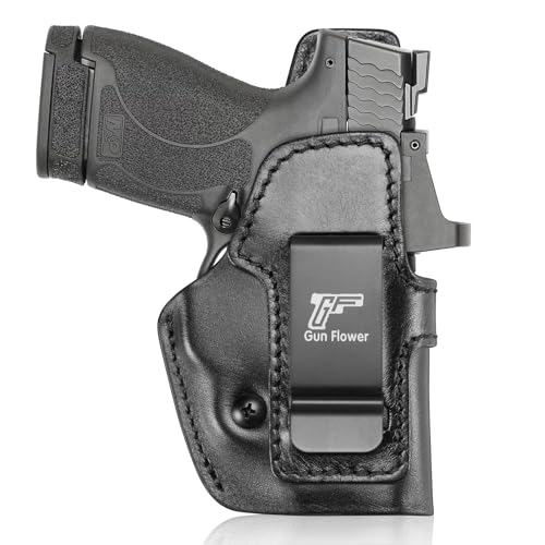 GUN & FLOWER IWB Leather M&P Shield Plus