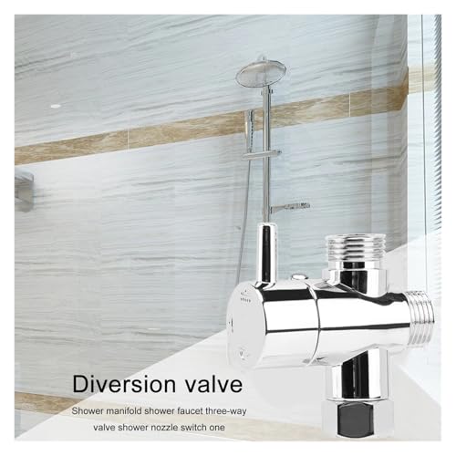 Répartiteur d'eau pour pomme de douche résistant anti-fuite 1/2" - 5