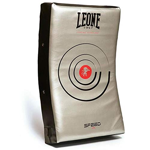 LEONE 1947 - Escudo Curvo Speed Line Protección Maestro, Unisex – Adulto, Plata, One Size
