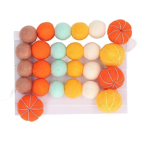 Delicioso Banner de Abóbora de lã de Feltro Aumenta a VibraçãO de Outono Com Encantos de DecoraçãO E