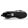Mens Safety Shoes Boots Steel Toe Cap Work Trainers Sneakers Lightweight Slip Resistant Water Resistant Breathable Protective Trainers (9 UK) Black #3