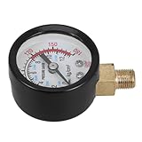 Double capacité de mesure : capable de mesurer à la fois les pressions de gaz et de liquide, offrant une polyvalence pour différentes exigences industrielles, manomètre analogique, manomètre de pression d'air