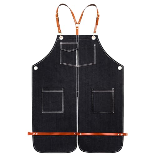 Bearded Collie Apron - 27 H x 31 W in.