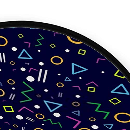 Tapis rond antidérapant super doux pour éviter les glissades