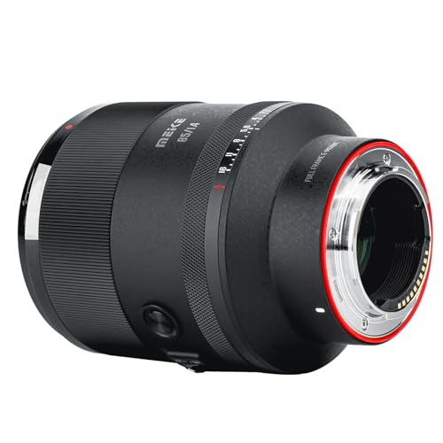 Image of Meike 85mm F1.4 Auto Focus Full Frame STM Stepping Motor Portrait Lens Compatible with Sony E Mount Cameras A7 A7R A74 A7R4 A7III A7RII A7RIII A7SIII A9