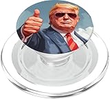 Trump Leaders Gaze Thumbs Up PopSockets PopGrip for MagSafe