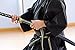 HMS Japanese Samurai Katana Sword, Musashi Tsuba, Hand Forged, 1045 Carbon Steel, Clay Tempered, Damascus, Full Tang, Sharp