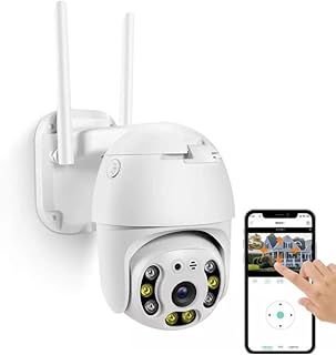 Câmera Ip De Segurança Wifi Infravermelho Externa Prova D'água Yoosee 360° Graus Full HD 1080p Visão Noturna Sensor E Controle De Movimento PREMIUM, RILEWA®