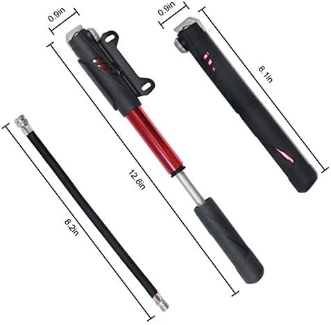 CHUMXINY Bike Repair Kit, Bike Tire Repair Tool Kit Contains 16-in-1 Tool, 120Psi Mini Bicycle Pump, Bicycle Tire Patch Kit, Used for Mountain Bike and Road Bike.