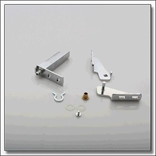 Continental 20209 Hinge Assembly - Industrial, Classic Style - Stainless Steel - Unfinished
