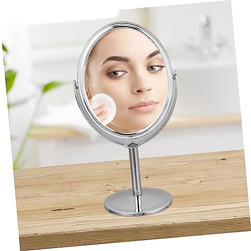 Espejo de maquillaje doble cara con luz y aumento miniatura 4