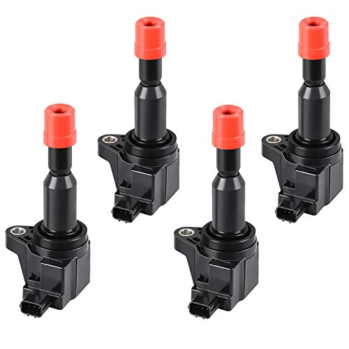 honda fit 2008 ignition coil - AUTOSAVER88 Ignition Coils 4-Pack Compatible with 2007 2008 Fits 1.5L L4 - 30520-PWC-501 UF-581, C1578, UF581