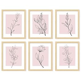 97 Decor Pink Botanical...