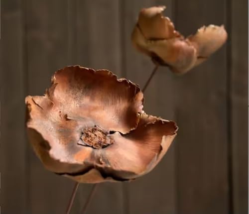 Flores Secas de Coco Boho, 4 Tallos para Decoración miniatura 6