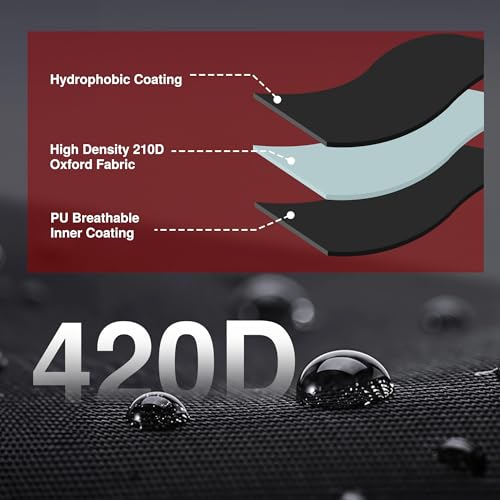 Puroma Bike Cover Waterproof Outdoor Bicycle Windproof Cover for 1-3 Bikes - image 2