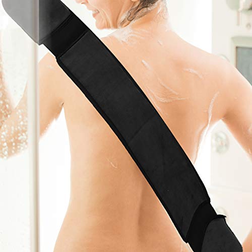 Alipis 2 Pçs Luva Mate Tira Toalha Massageador Esfregando Costas Aplicador De Banho Bronzeador Esfol