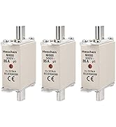 Heschen NH Sicherungseinsatz NH000 35A gG Frontanzeige Kombimelder, 3 Stück