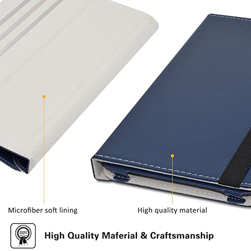 MAMA MOUTH Compatible with Nokia T10 Rotation Case,360 Degree Rotating With Cute Pattern Sleeve Cover for 8" Nokia T10,Blue - Image 3