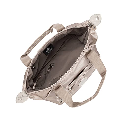 Image of Kipling Art Mini Handbag, Metallic Pewter