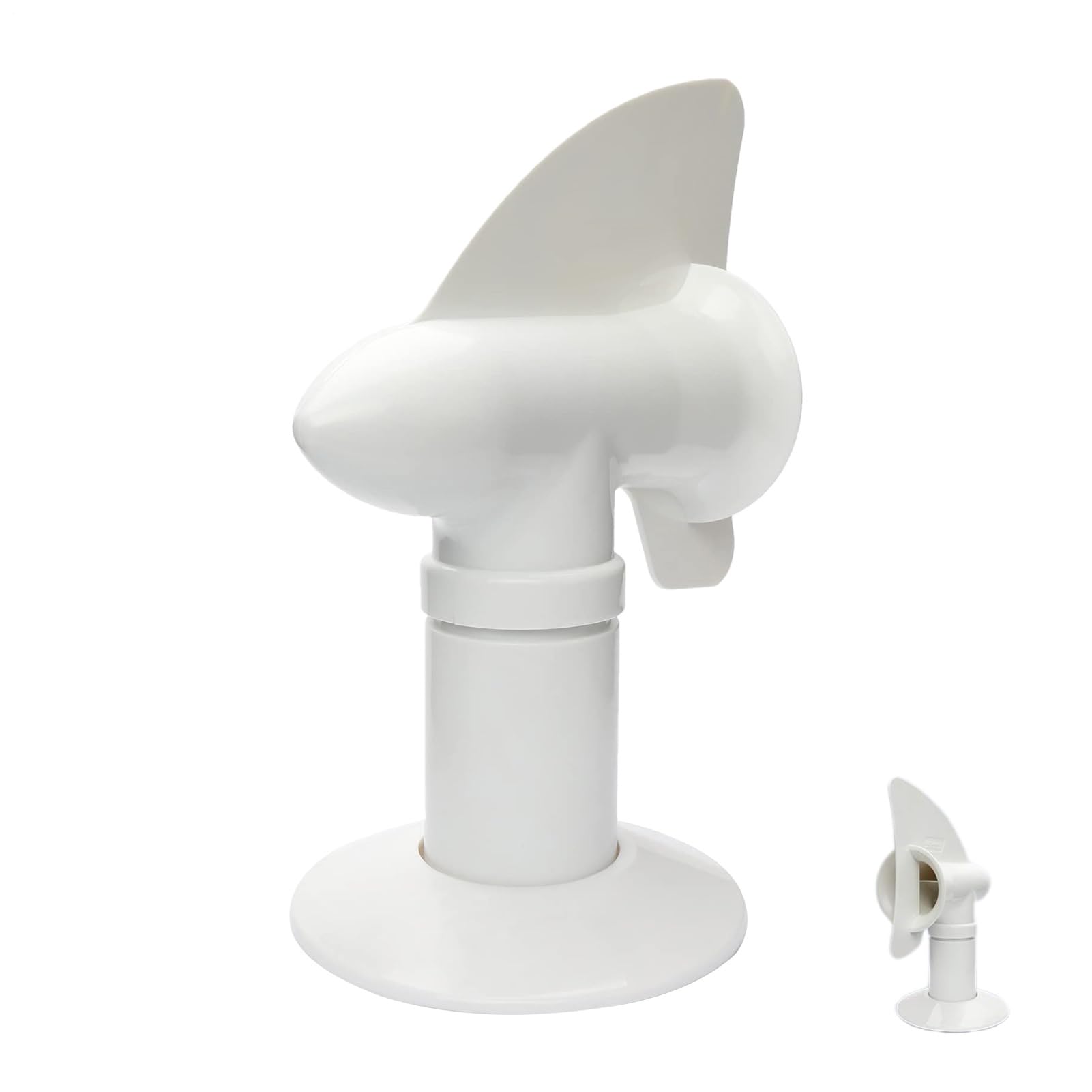 Cubierta sifón para tuberías con rotación de 360 grados y tapón de ventilación 8