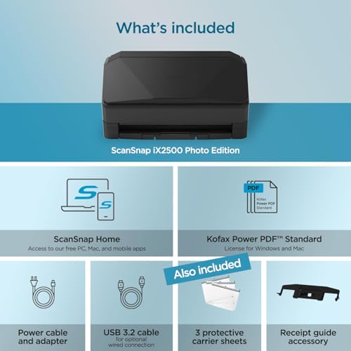 ScanSnap iX2500 Photo Edition