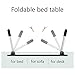 Foldable Bed Tray Lap Desk, Portable Lap Desk for Laptop, Notebook Table, Small Desk with Phone Slots Folding Laptop Stand, Perfect for Watching Movie on Bed Or As Personal Dinning Table