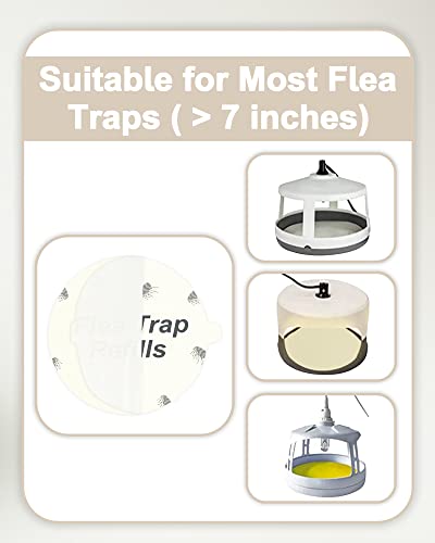 Dichroma 20 Pack Flea Trap Refill Discs Replacement Glue Boards thumb #1