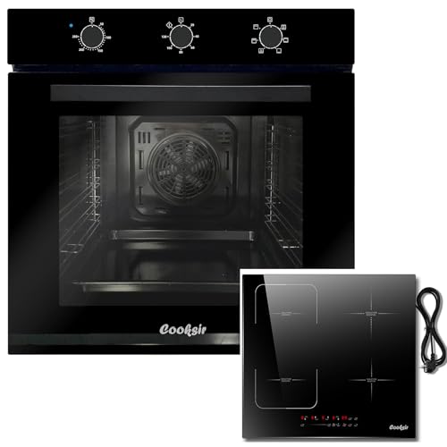 Four encastrable 60 cm et plaque induction 4 feux avec prise combo cuisine