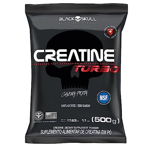 Black Skull Refil Creatina Turbo 500G