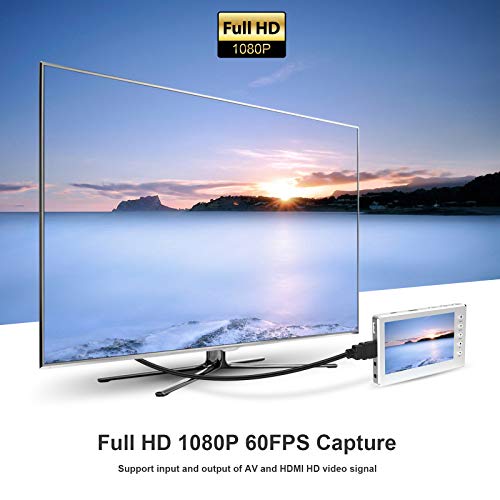 image for DIGITNOW HD Video Capture Box 1080P 60FPS USB 2.0 Video to Digital Con